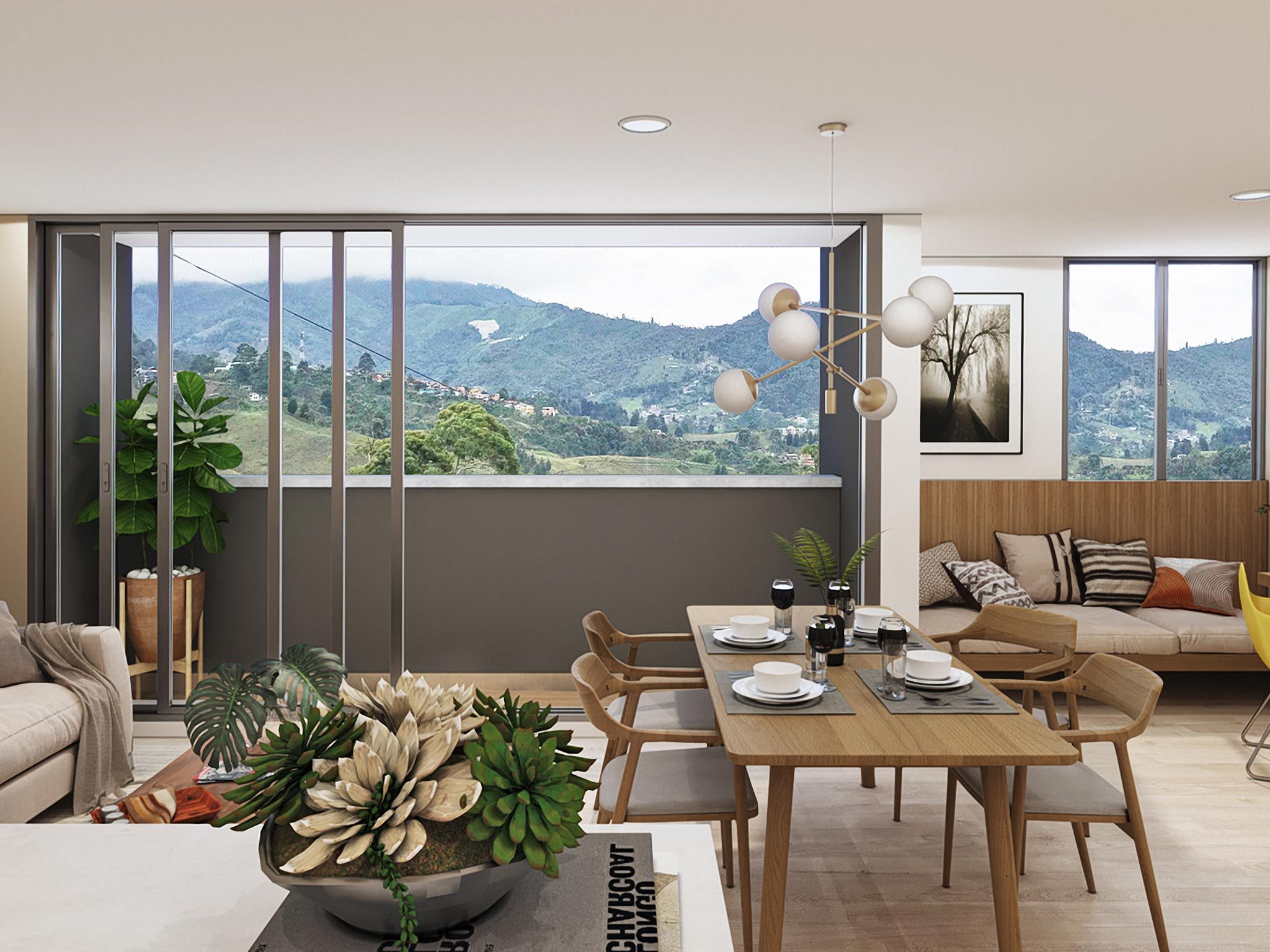 Vivienda No VIS Fontanar Apartamento en venta Antioquia Caldas Primavera 50 m2 Habitaciones 2 Baños 2 Garajes 0 Precio $223000000