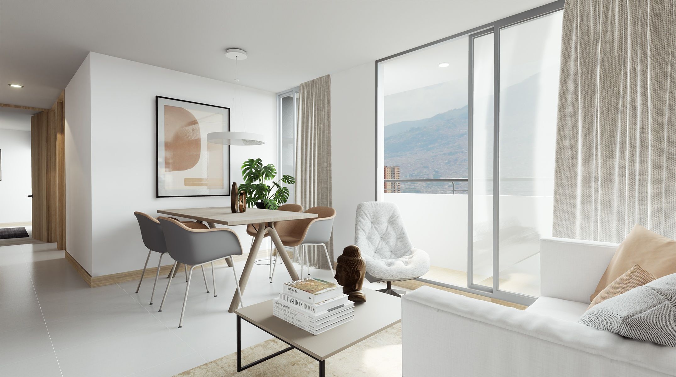 Proyectos Entrega Inmediata Camino Del Viento Apartamento en venta Antioquia Bello Cabanas 56 m2 Habitaciones 3 Baños 2 Garajes 0 Precio $323700000