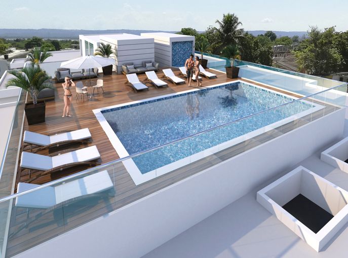 Proyectos Vivienda Nueva Baluarte Del Caribe Apartamento en venta Bolívar Cartagena Daniel Lemaitre 61 m2 Habitaciones 2 Baños 2 Garajes 1 Precio $272052840