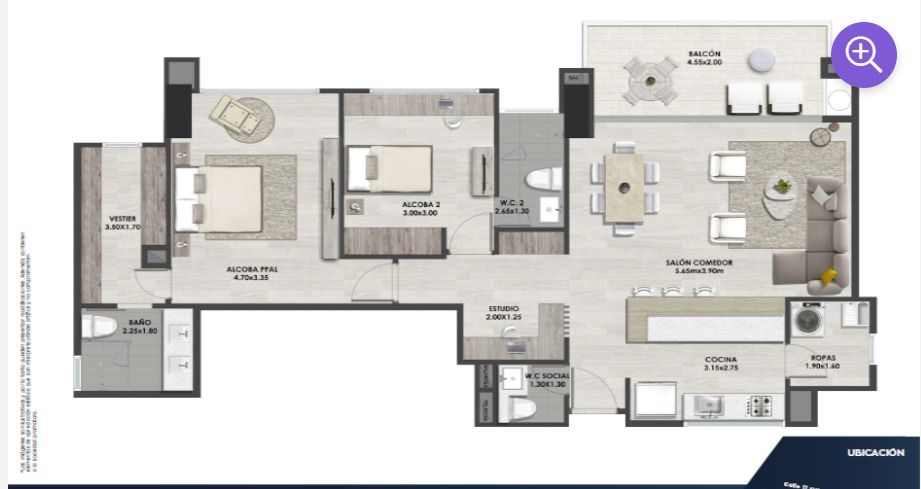  en undefined Undefined Undefined Undefined 94 m2 Habitaciones 2 Baños 2 Garajes 1 Precio $1152999400