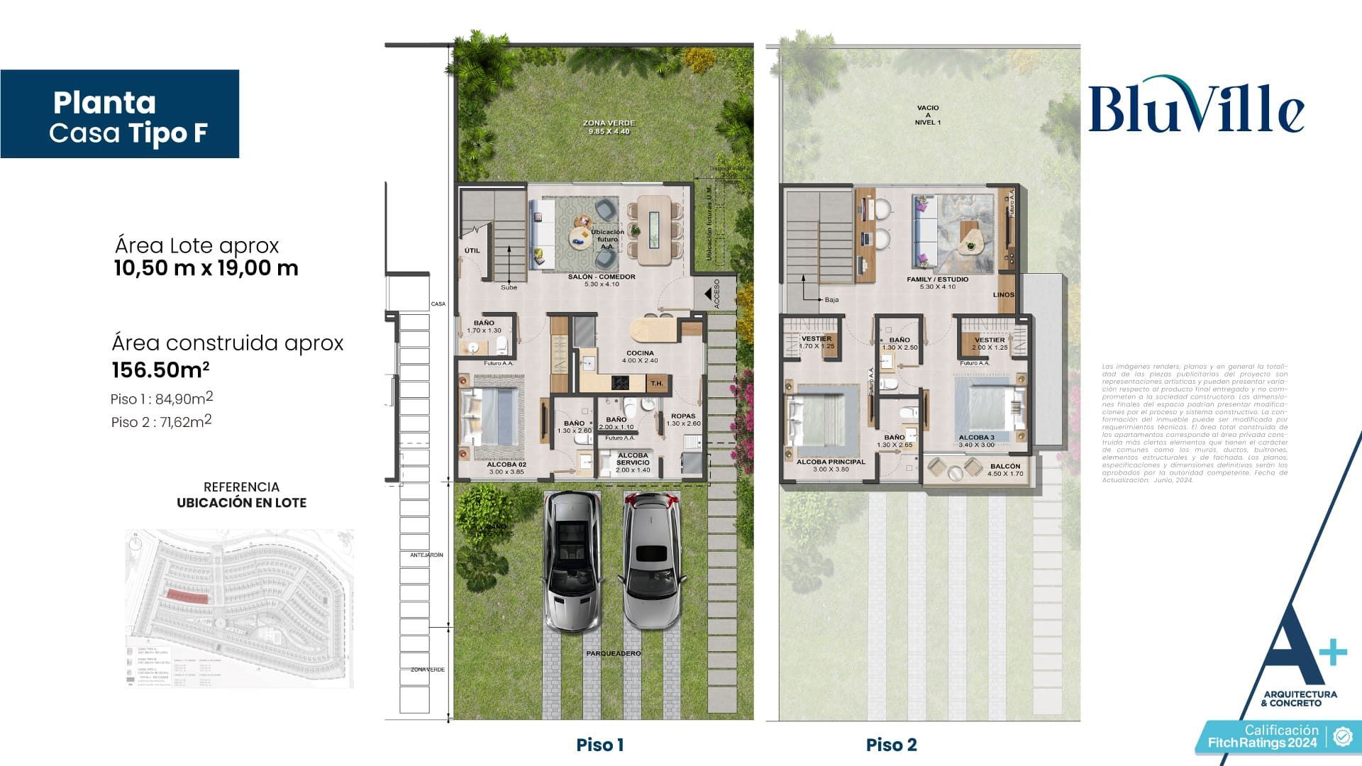 Proyectos en Construcción Bluville Casa en venta Bolívar Cartagena Otros 197 m2 Habitaciones 4 Baños 5 Garajes 1 Precio $1981000000