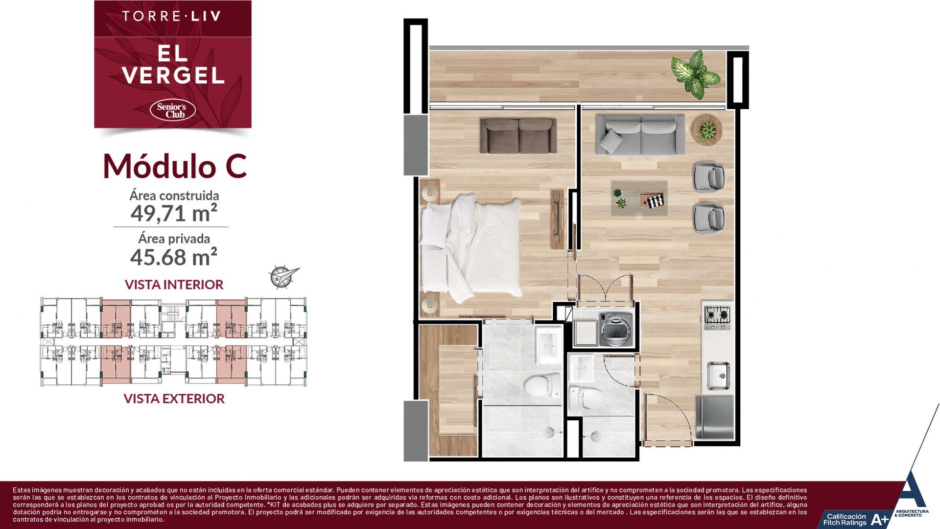 en undefined Undefined Undefined Undefined 45 m2 Habitaciones 1 Baños 2 Garajes 1 Precio $645712700