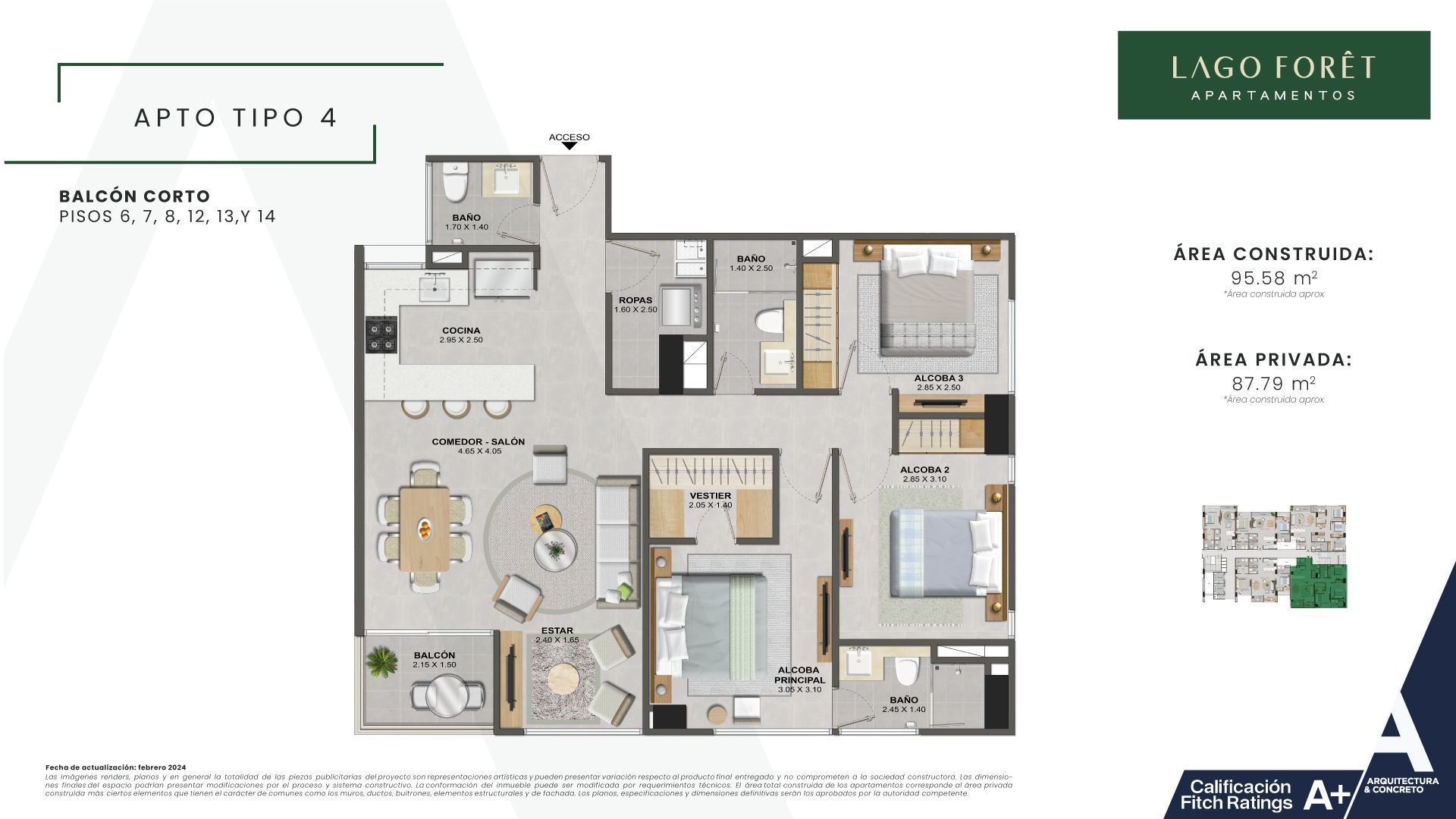 en undefined Undefined Undefined Undefined 87 m2 Habitaciones 3 Baños 3 Precio $926297000