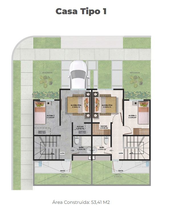 Proyectos Vivienda Nueva Casas De La Vega Casa en venta Cauca Puerto Tejada Puerto Tejada 53 m2 Habitaciones 2 Baños 1 Garajes 1 Precio $150791400