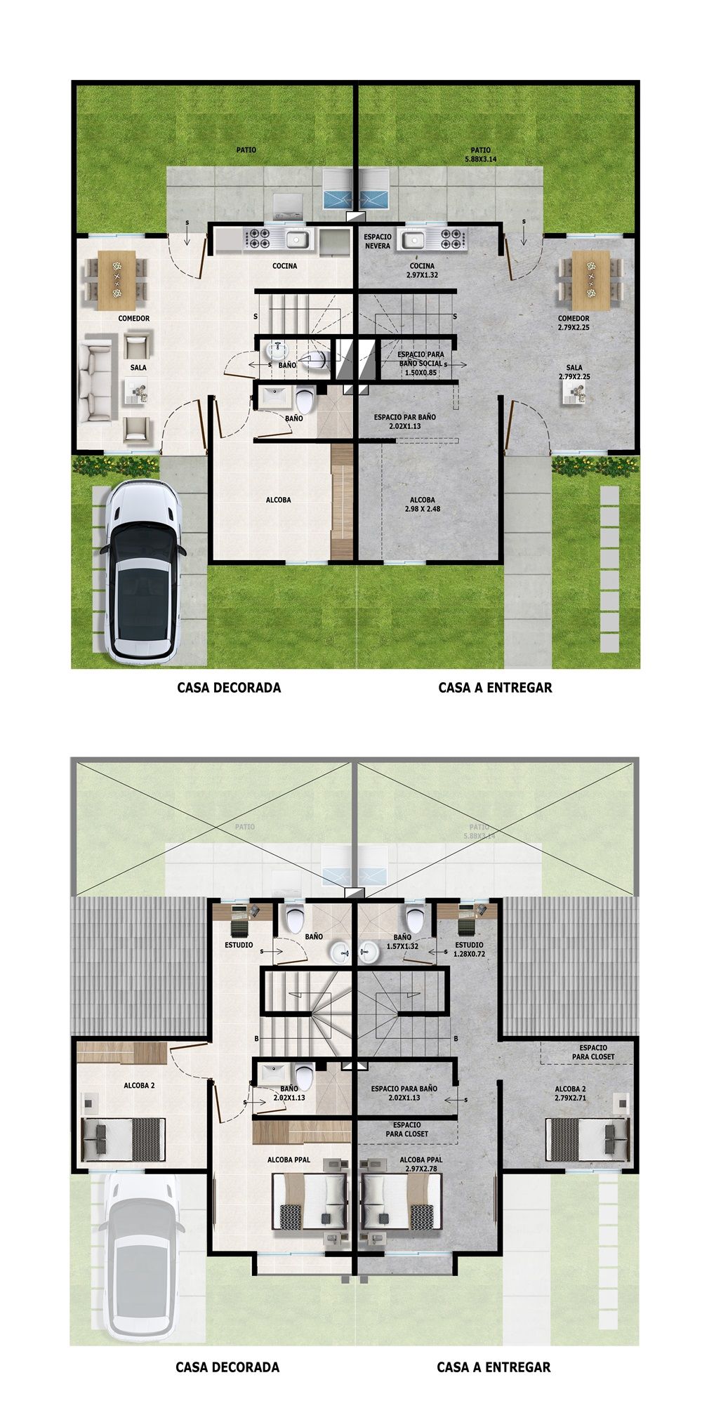 en undefined Undefined Undefined Undefined 52 m2 Habitaciones 2 Baños 1 Garajes 1 Precio $150791400