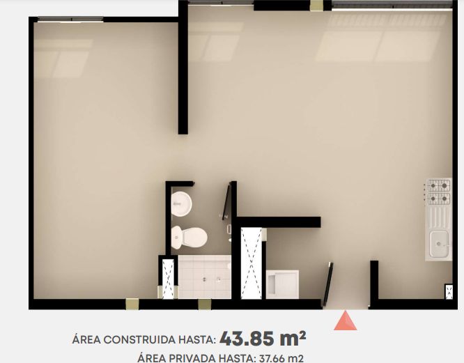 Proyectos Vivienda Nueva Moratti Ciudad Hayuelos Apartamento en venta Cundinamarca Bogotá Hayuelos 42 m2 Habitaciones 1 Baños 1 Garajes 0 Precio $226337000