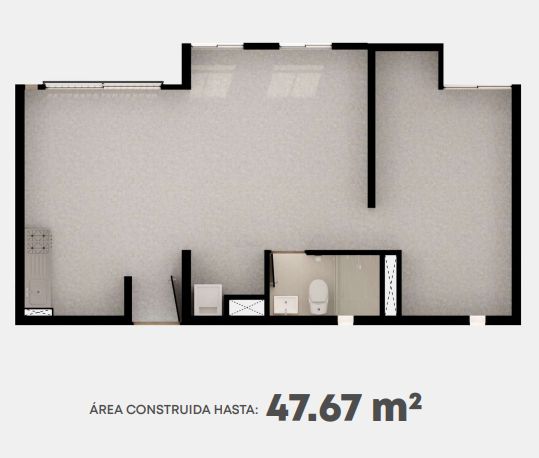 Proyectos Entrega Inmediata Paseo De La Rivera Apartamento en venta Cundinamarca Bogotá Venecia 46 m2 Habitaciones 2 Baños 1 Garajes 0 Precio $213525000
