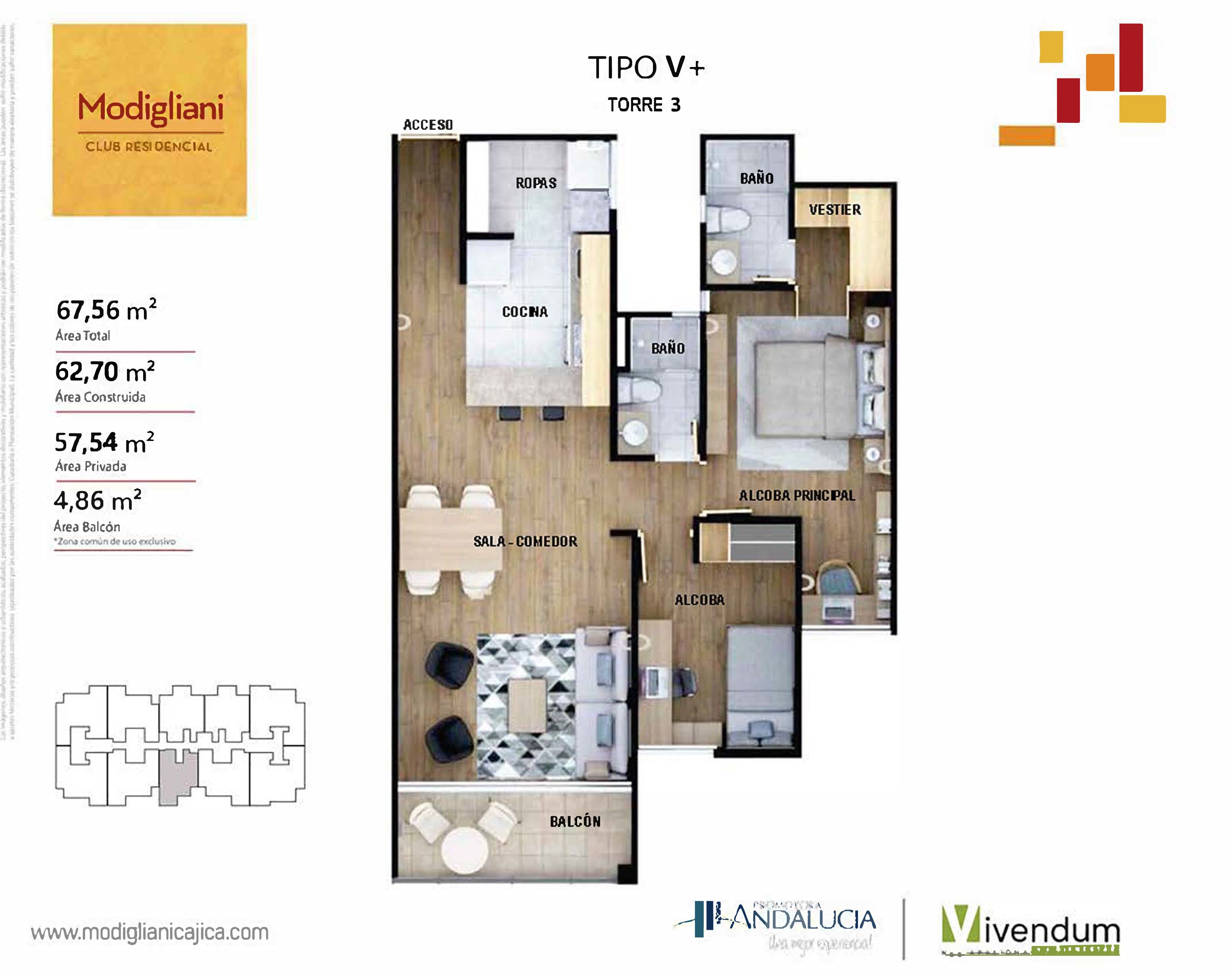 en undefined Undefined Undefined Undefined 62 m2 Habitaciones 2 Baños 2 Garajes 1 Precio $422932000