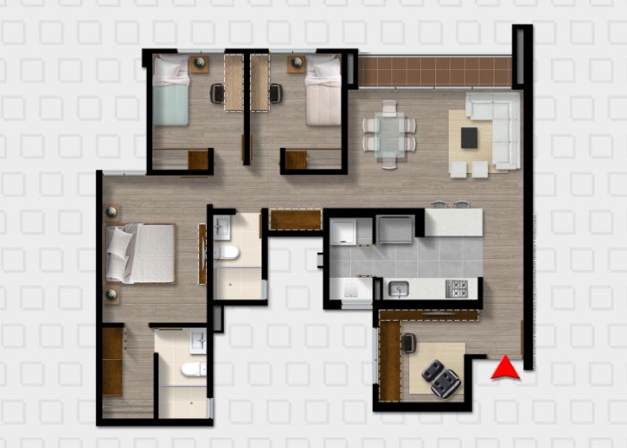 en undefined Undefined Undefined Undefined 89 m2 Habitaciones 3 Baños 2 Precio $662000000