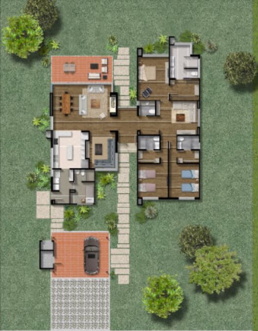 Proyectos Entrega Inmediata Refugio Del Valle Casa en venta Cundinamarca Guasca Guasca 271 m2 Habitaciones 4 Baños 4 Garajes 2 Precio $2850000000