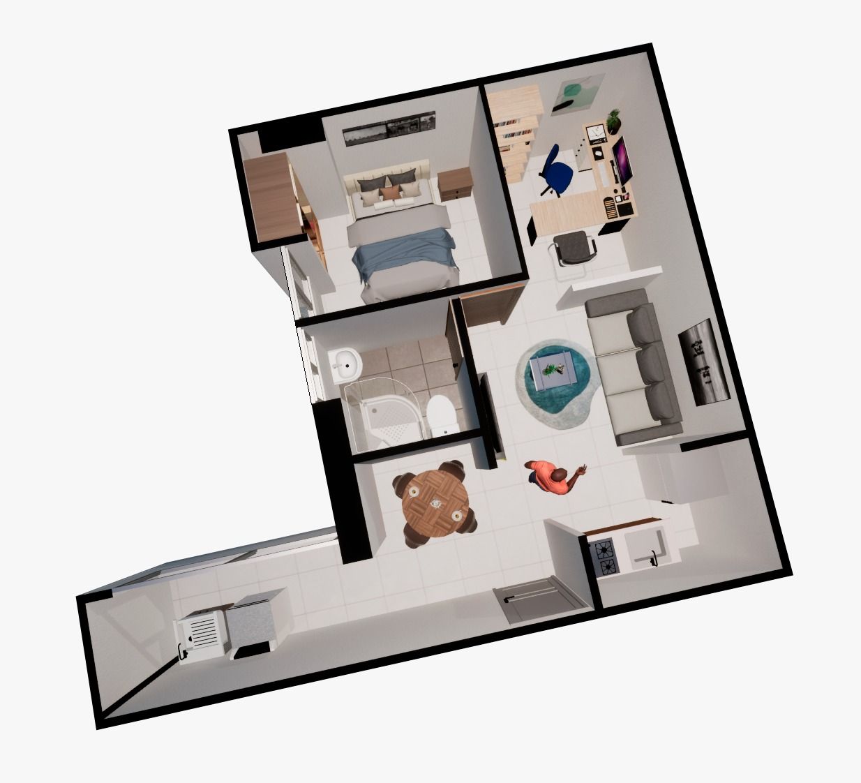 en undefined Undefined Undefined Undefined Habitaciones 1 Baños 1 Precio $145262000