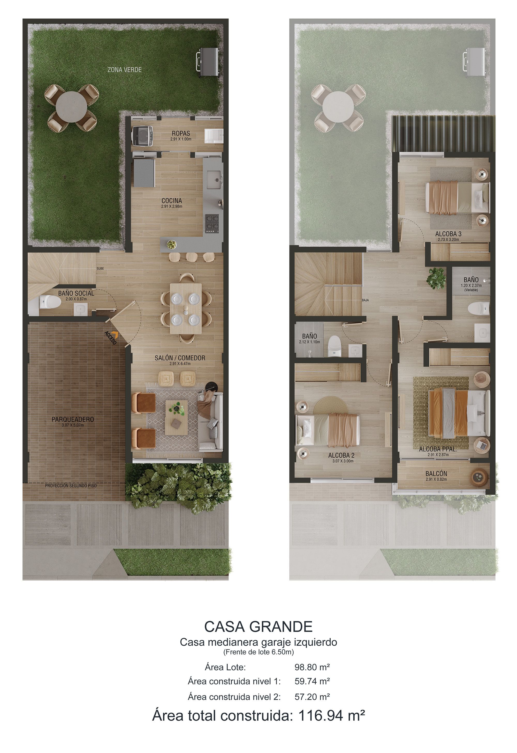 Proyectos Comerciales Jardines De La Colombiere Lote en venta Antioquia La Ceja La Floresta 98 m2 Habitaciones 0 Baños 0 Garajes 0 Precio $256880000