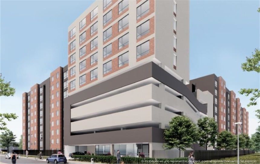 Proyectos Vivienda Nueva Rio Parque Apartaestudio en venta Cundinamarca Chía Avenida Pradilla 30 m2 Habitaciones 1 Baños 1 Garajes 0 Precio $204750000