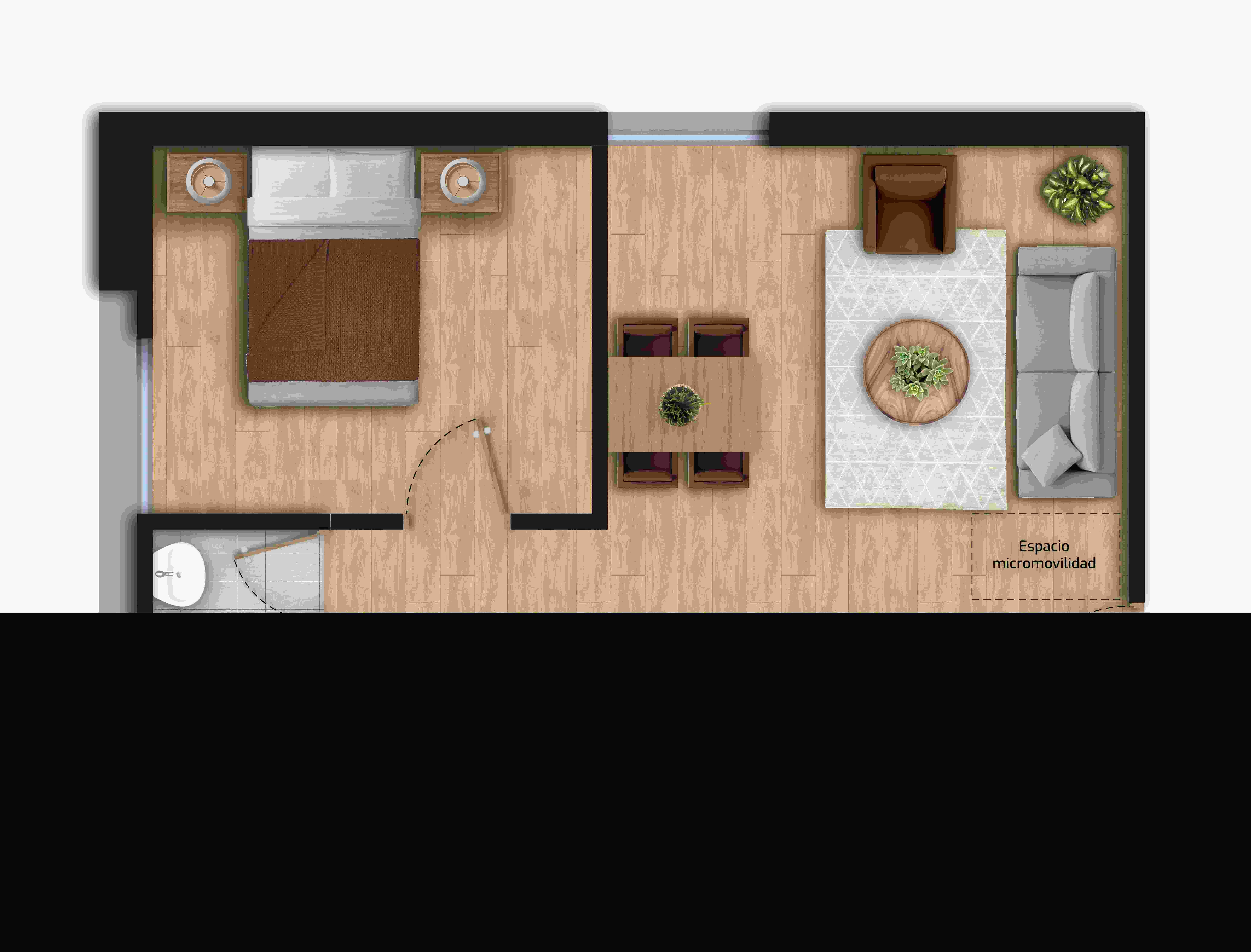 Proyectos Vivienda Nueva Oikos Héroes 80 Apartamento en venta Cundinamarca Bogotá San Felipe 40 m2 Habitaciones 1 Baños 1 Garajes 0 Precio $263237178