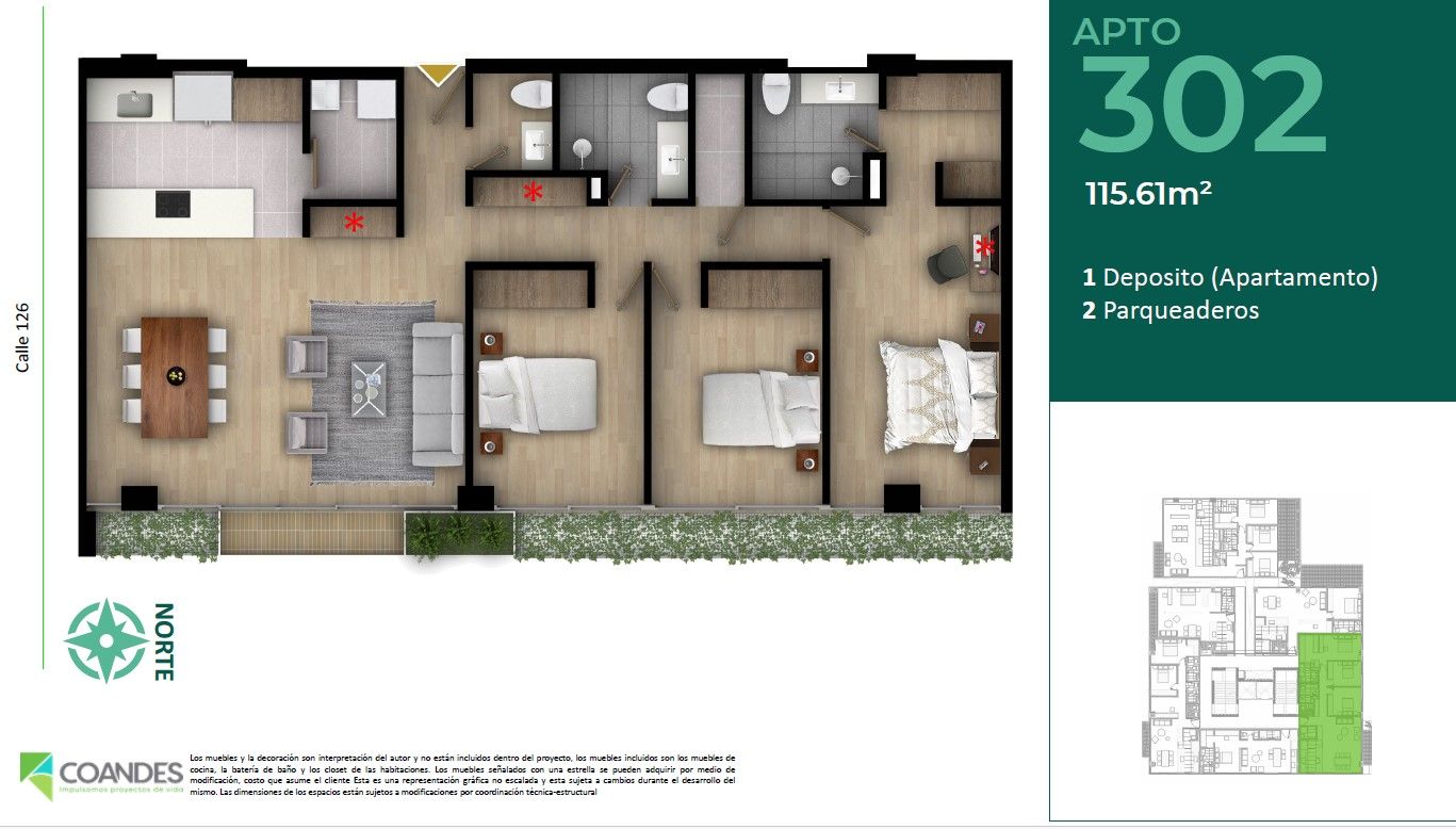 en undefined Undefined Undefined Undefined Habitaciones 3 Baños 3 Garajes 2 Precio $1167602033