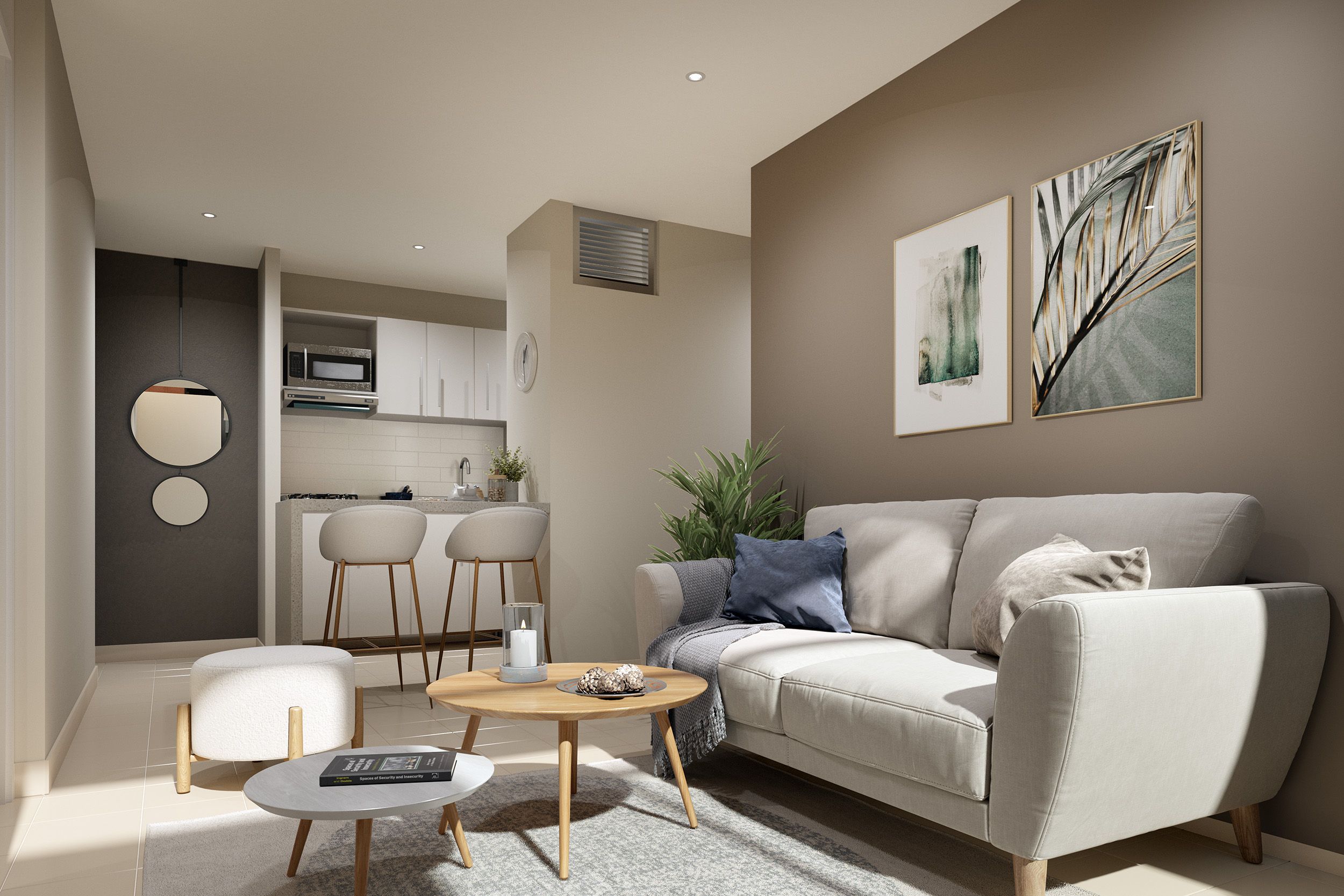 Proyectos Vivienda Nueva Ciudad Torreon El Sauce Apartamento en venta Tolima Ibagué El Salado 47 m2 Habitaciones 3 Baños 2 Garajes 0 Precio $161000000