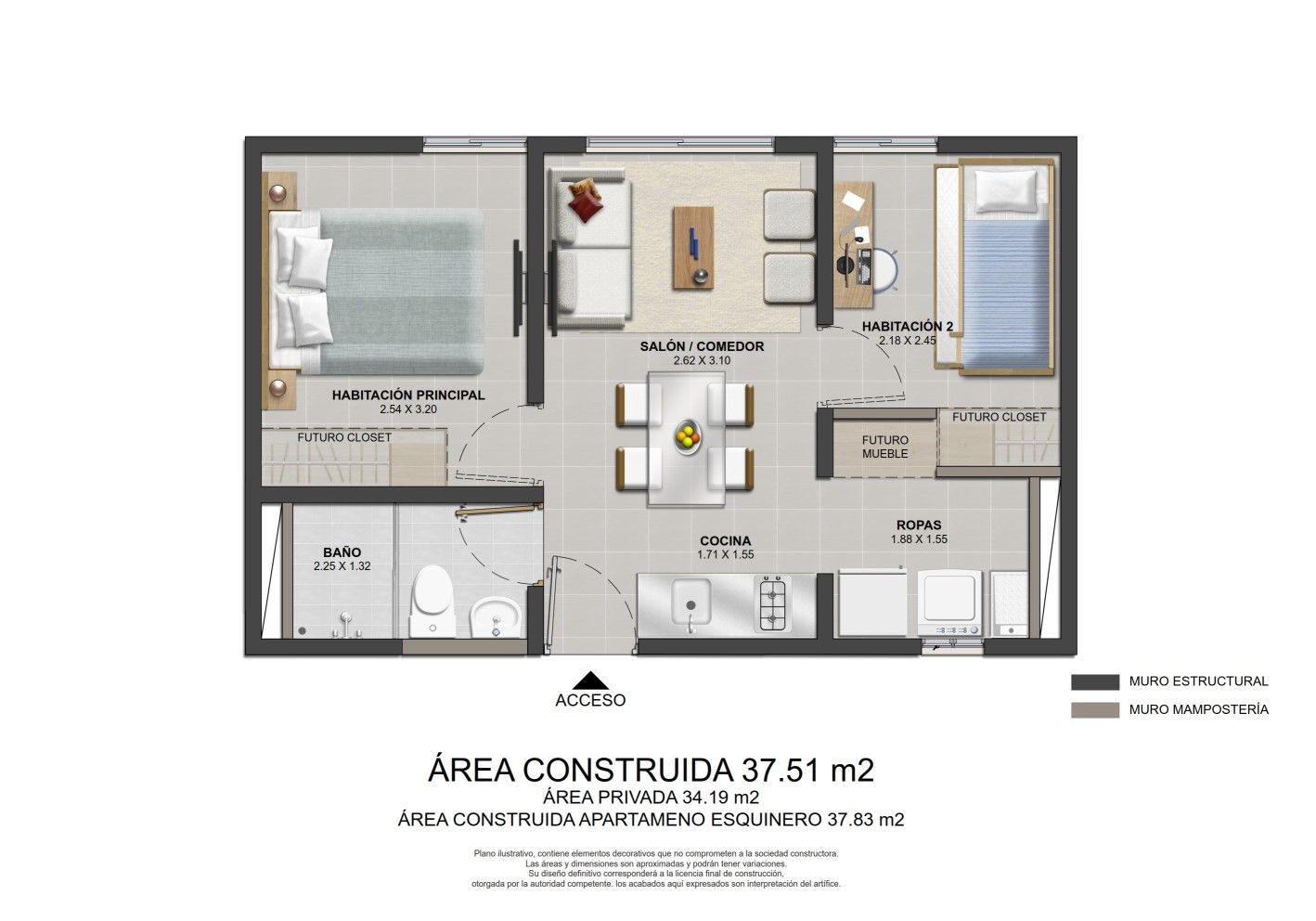 Proyectos Entrega Inmediata Entremontes Apartamento en venta Antioquia Bello Bello 0 m2 Habitaciones 2 Baños 1 Garajes 0 Precio $155500000