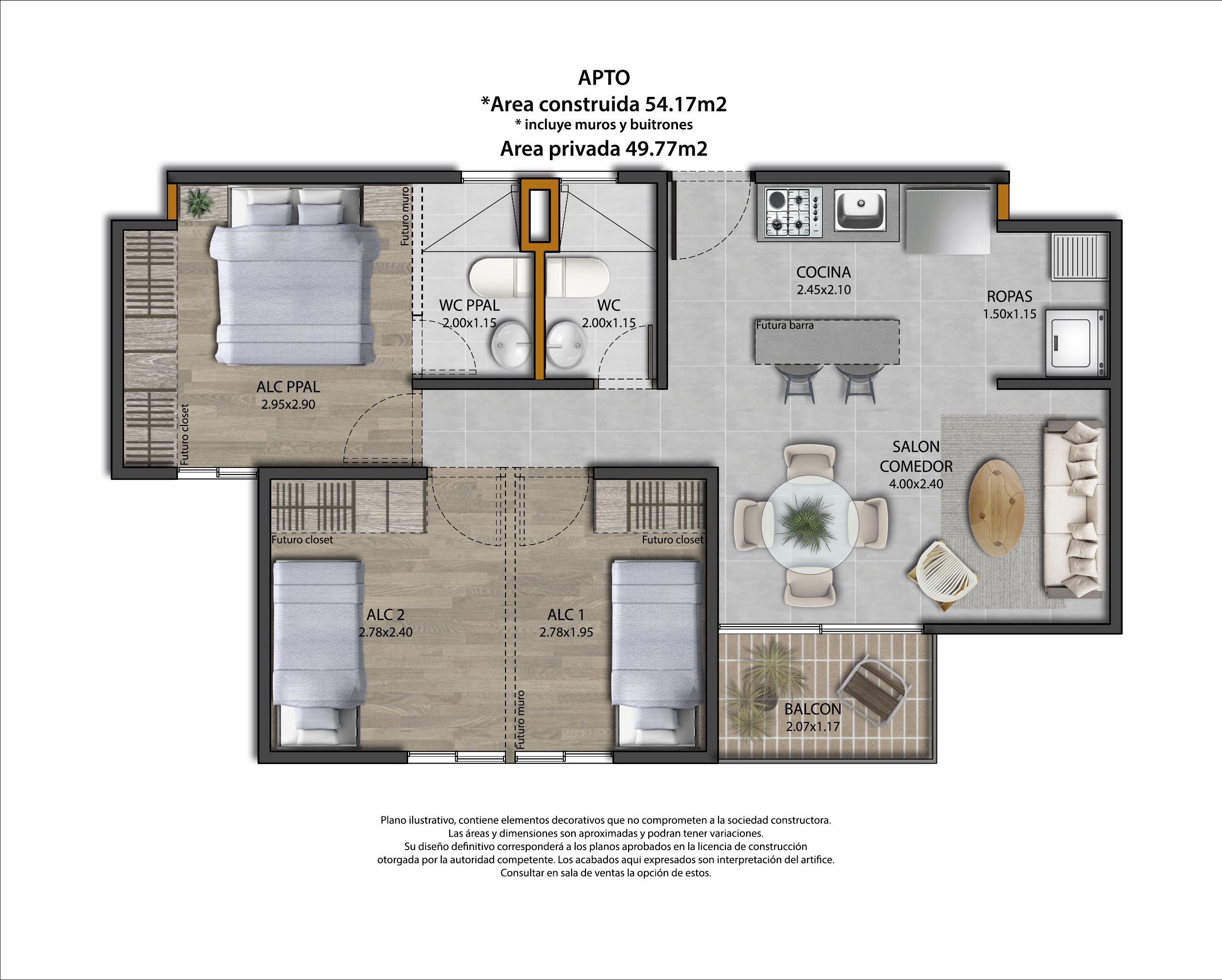 en undefined Undefined Undefined Undefined 50 m2 Habitaciones 3 Baños 2 Garajes 0 Precio $212500000